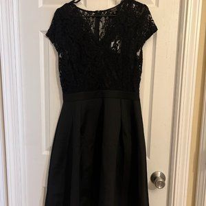 Black Dress with Lace top. Never been worn